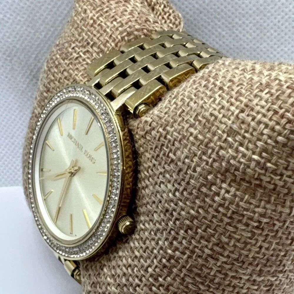 Michael Kors Darci MK3191 Women's Gold Stainless Steel Analog Dial Watch JNA611